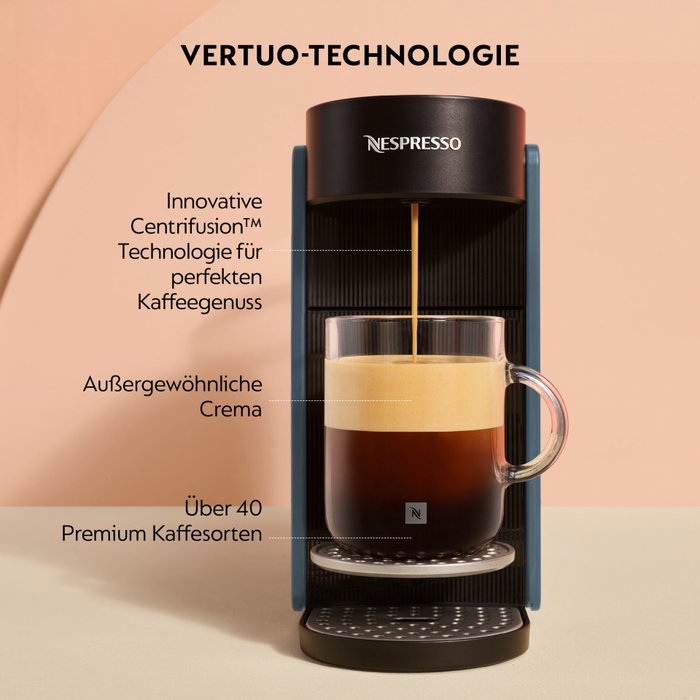 Nespresso XN 9404 Vertuo Up Solo Bleu océan