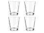 VIVALTO Set de 24 verres en verre café 85ml Transparente