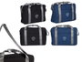 Berilo Sac de Voyage avec Poignée 44x34x14 cm Bleu Noir (Set de 12)