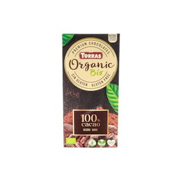 TORRAS Chocolat Noir 100% Criollo Forastero BIO