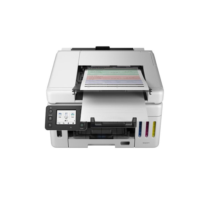 Canon MAXIFY GX6550 Imprimante Multifonction A4 Couleur Jet d'encre Rechargeable Wi-Fi Ethernet USB Copieur Scanner D-ADF