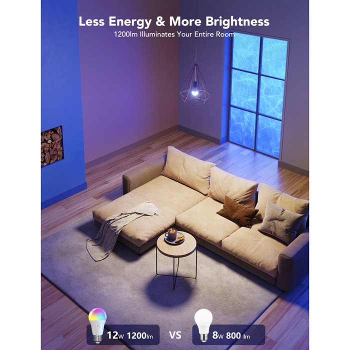 Govee Ampoule LED intelligente RGBWW H6009 Blanc