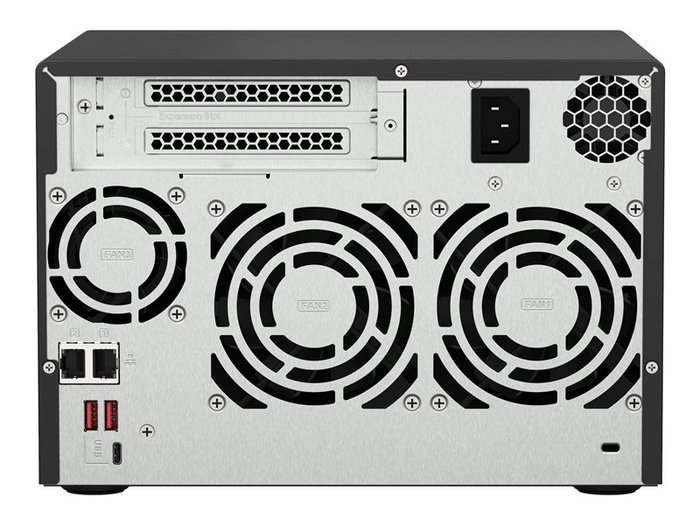 Qnap TS-673A Serveur NAS 8 Go RAM DDR4 6 Baies SATA 6Gb/s 2.5 Gigabit Ethernet