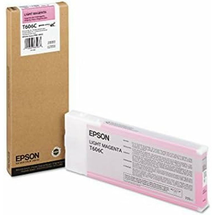 Epson Cartouche d'encre T 606 Magenta clair 220 ml Epson Cartouche d'encre T 606 Magenta clair 220 ml