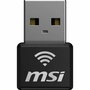 Adaptateur USB Wifi MSI 302-8ZE30XE-000 Noir