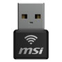 Adaptateur USB Wifi MSI 302-8ZE30XE-000 Noir