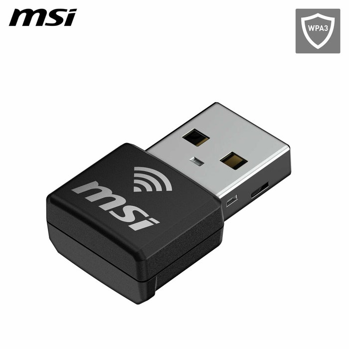 Adaptateur USB Wifi MSI 302-8ZE30XE-000 Noir