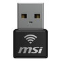 Adaptateur USB Wifi MSI 302-8ZE30XE-000 Noir