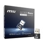 MSI GUAX18N Adaptateur WiFi 6 USB Nano AX1800 Double Bande 2.4/5GHz 2x2 Antennes