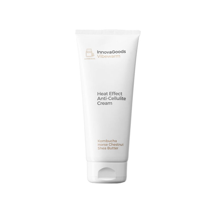 Crème Anti-cellulite à Effet Chaud Kombucha Vibewarm InnovaGoods 200 ml