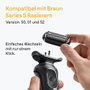 Braun Pack de lames Kombipack 54B / 51330 Noir