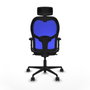 Piqueras y Crespo Chaise de Bureau 2D036N2 Gris foncé