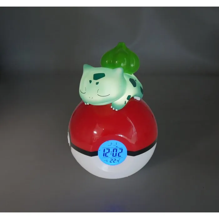 Teknofun Radio-réveil lumineux enfant Pokémon Bulbasaur