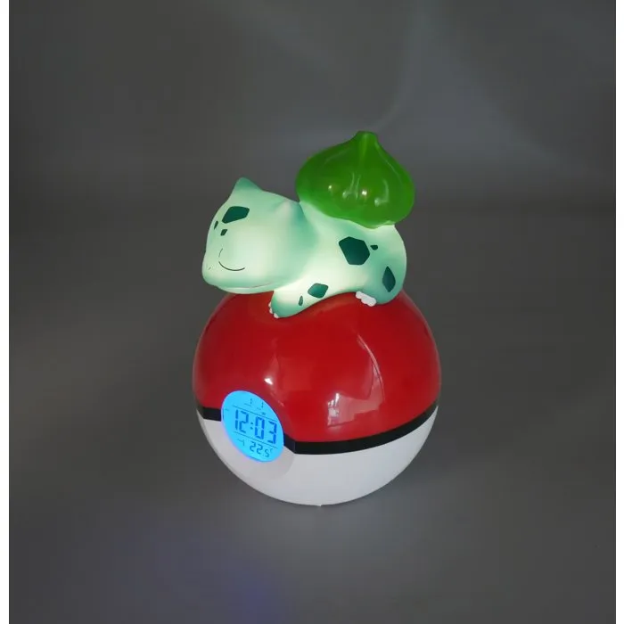 Teknofun Radio-réveil lumineux enfant Pokémon Bulbasaur