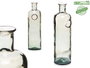 Giftdecor Bouteille Décorative en Verre Stamp 44x14x13 cm Champagne (Set de 4)