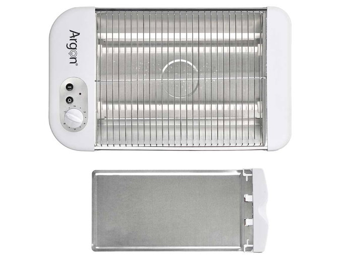 ARGON Grille-pain plat blanc 600W