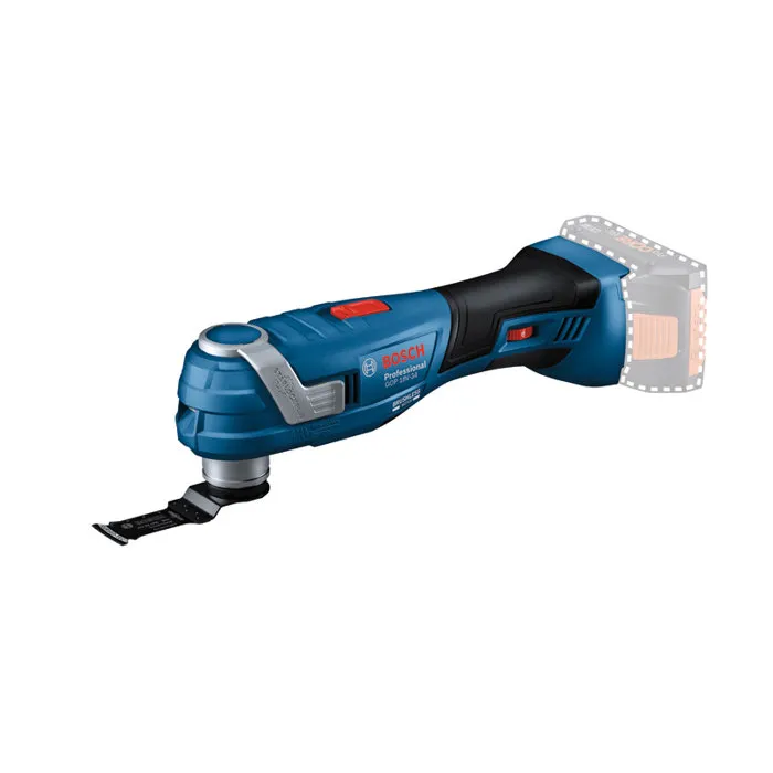 Bosch 06018G2002 - Outil oscillant polyvalent 18V avec Starlock Plus et Vibration Control, coffret L-BOXX et kit accessoires