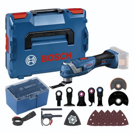 Bosch GOP 18V-34 Outil oscillant 18V avec kit accessoires en coffret L-BOXX