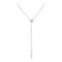 Tommy Hilfiger Collier en Acier Inoxydable Gris 55cm
