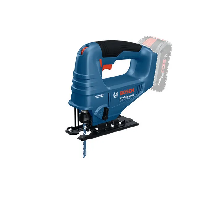 Bosch Professional Scie sauteuse sans fil 18 V GST 18V-95 B (machine seule) - Compacte et légère, pendulaire 4 positions, moteur sans charbon