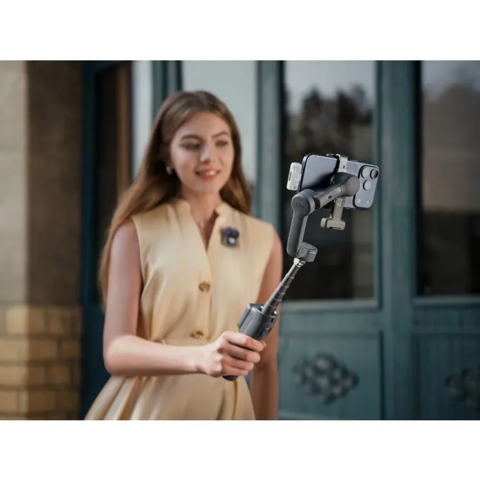 DJI Osmo Mobile 8P Creator Combo – Stabilisateur pour Smartphone avec Radiocommande à Écran Tactile, ActiveTrack 8.0 et DJI Mic Mini 2