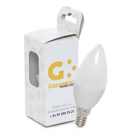 Ampoule LED E14 C37 5W 383Lm 2700K Blanco Cálido