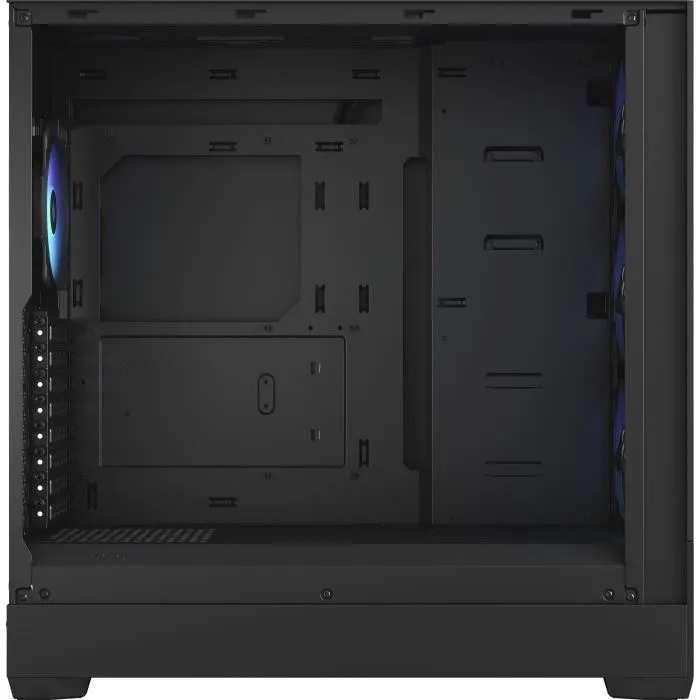 FRACTAL DESIGN Boîtier PC Pop XL Air RGB Black TG Noir - Tour ATX avec Panneau en Verre Trempé, Gestion des Câbles, Filtres à Poussière, Support Radiateur 280 mm (FD-C-POR1X-06)