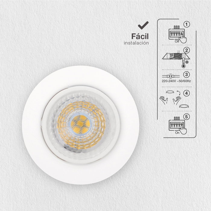 GSC Evolution Module LED plat Serie Lúbia 6,5W 4000K 60º GSC Evolution Module LED plat Serie Lúbia 6,5W 4000K 60º