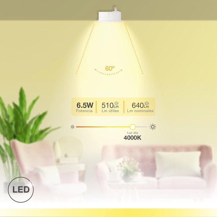 GSC Evolution Module LED plat Serie Lúbia 6,5W 4000K 60º GSC Evolution Module LED plat Serie Lúbia 6,5W 4000K 60º