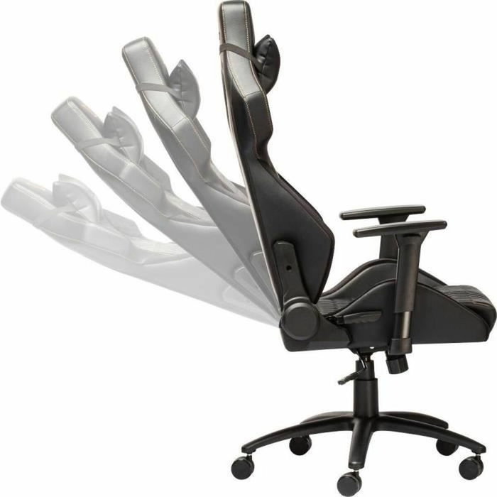 Yenkee ONYX YGC 110GD - Chaise gaming noire