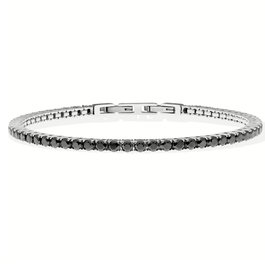 Bracelet Femme LIU JO MLJ555 Argenté Noir
