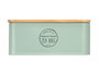 KINVARA Boîte de rangement 6 compartiments avec couvercle bambou - Vert menthe