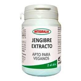 INTEGRALIA Jengibre Extracto 60Vcaps - Complément alimentaire à base de gingembre, vegan