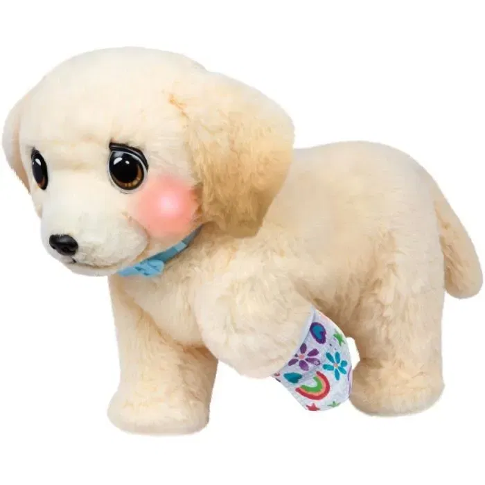 Little Live Pets - Mon chien Ouchies - Peluche chiot interactif avec patte cassée, plus de 50 sons, soin plâtre inclus - Jouet enfant dès 5 ans