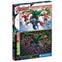 Clementoni - Puzzle phosphorescent Les Avengers Marvel 104 pièces (Dimensions: 37,9x26,9 cm)