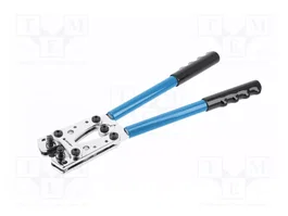HÖGERT TECHNIK Pince à sertir pour cosses de câble et bornes manchon non isolées