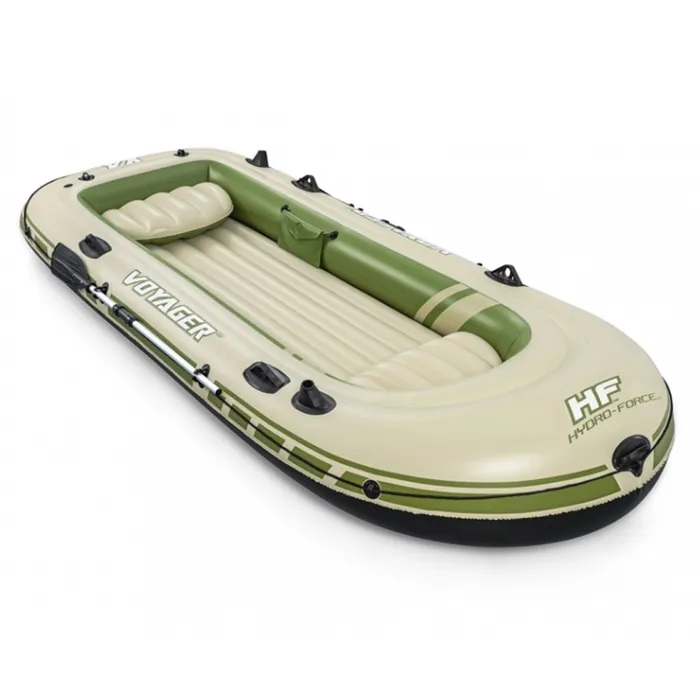 Bateau gonflable Voyagera X4 Set Hydro-Force, 350 x 145 cm, pour 4 adultes