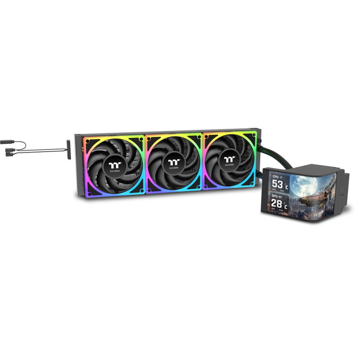 Thermaltake MAGCurve 360 Ultra ARGB Sync Noir Thermaltake MAGCurve 360 Ultra ARGB Sync Noir