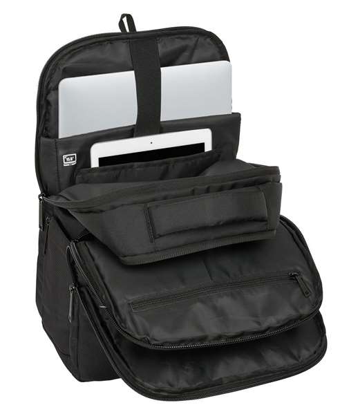 Safta Sac à dos portable 15,6 pouces Business avec port USB et compartiment tablette, Sevilla FC - 29 x 44 x 15 cm Safta Sac à dos portable 15,6 pouces Business avec port USB et compartiment tablette, Sevilla FC - 29 x 44 x 15 cm