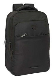 Safta Sac à dos portable 15,6 pouces Business avec port USB et compartiment tablette, Sevilla FC - 29 x 44 x 15 cm