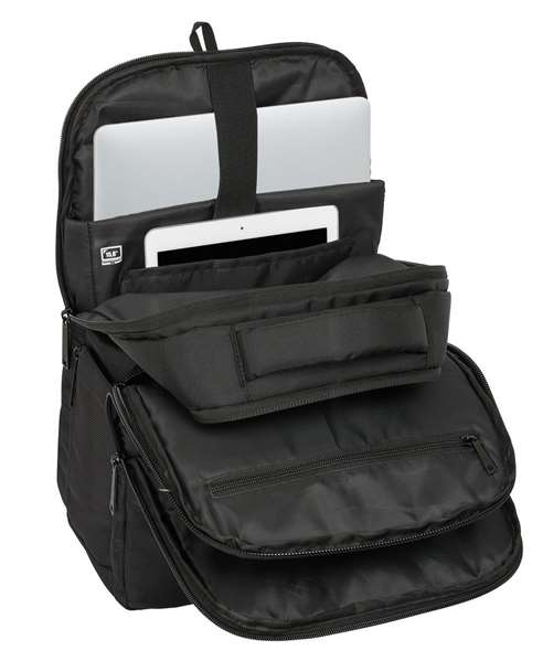 Safta Sac à dos portable 15,6 pouces Business avec port USB et compartiment tablette, Sevilla FC - 29 x 44 x 15 cm Safta Sac à dos portable 15,6 pouces Business avec port USB et compartiment tablette, Sevilla FC - 29 x 44 x 15 cm