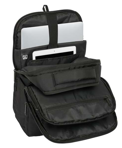 Safta Sac à dos portable 15,6 pouces Business avec port USB et compartiment tablette, Sevilla FC - 29 x 44 x 15 cm Safta Sac à dos portable 15,6 pouces Business avec port USB et compartiment tablette, Sevilla FC - 29 x 44 x 15 cm