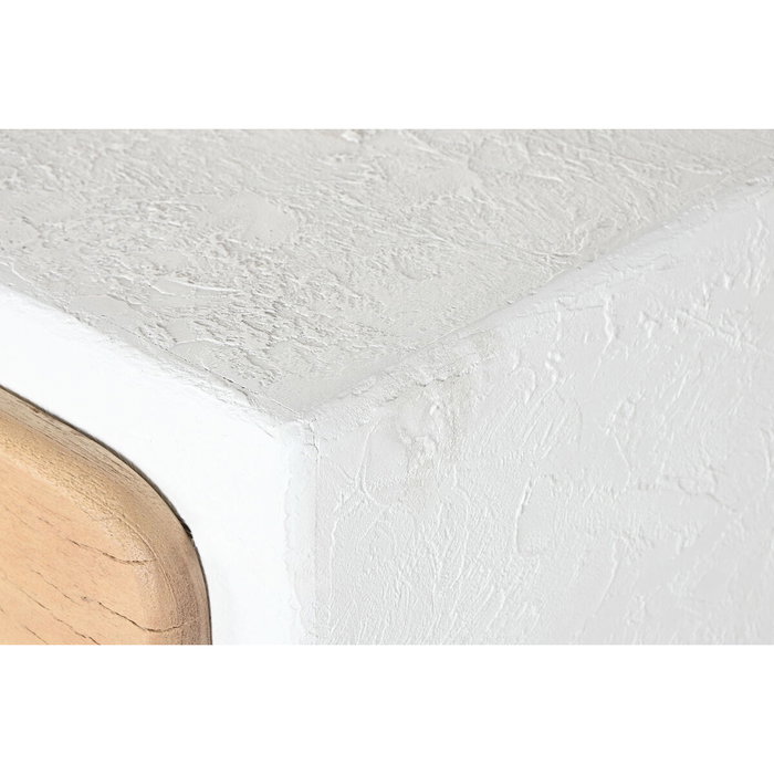 Caisson à Tiroirs Home ESPRIT Blanc Naturel méditerranéen 80 x 42 x 106 cm