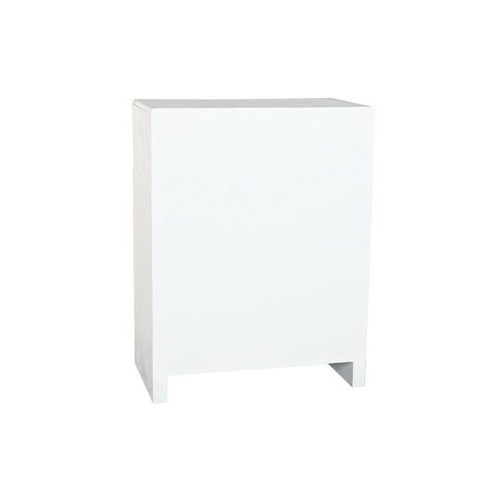 Caisson à Tiroirs Home ESPRIT Blanc Naturel méditerranéen 80 x 42 x 106 cm