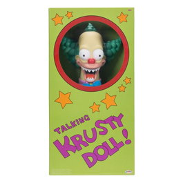 JAKKS PACIFIC Krusty le Clown - Peluche Sonore The Simpsons (Anglais, 44cm) inevitable