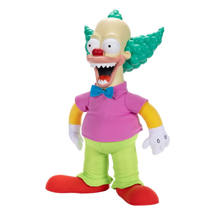 JAKKS PACIFIC Krusty le Clown - Peluche Sonore The Simpsons (Anglais, 44cm) inevitable