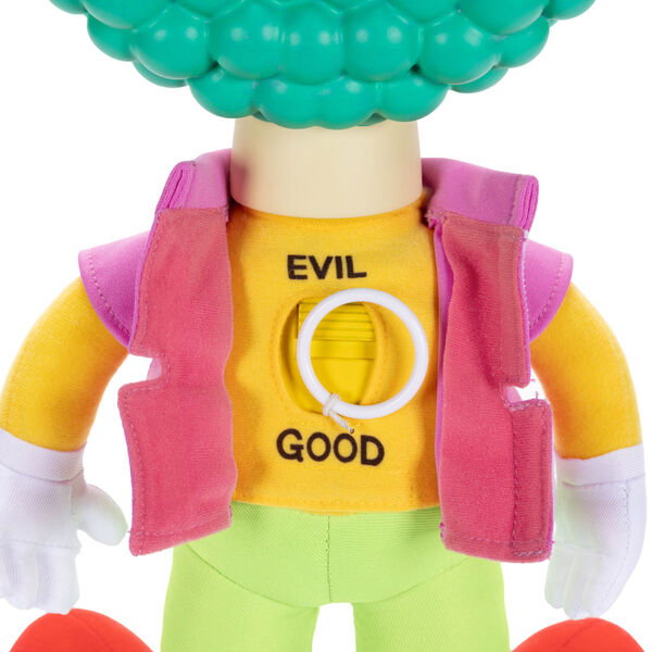 JAKKS PACIFIC Poupée parlante Krusty le Clown Les Simpsons anglais 44 cm, 14 phrases JAKKS PACIFIC Poupée parlante Krusty le Clown Les Simpsons anglais 44 cm, 14 phrases