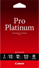 Canon Papier photo Pro Platinum 10x15 cm brillant blanc
