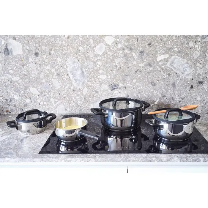 Cosy & Trendy CeraPro Crêpière en aluminium recyclé 25 cm - Revêtement céramique sans PFAS, tous feux induction, poignées inox