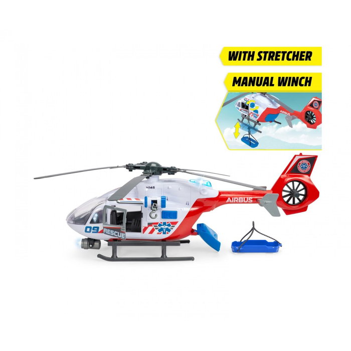 Dickie Giant Helicopter Airbus H145 1:24 Blanc / Rouge